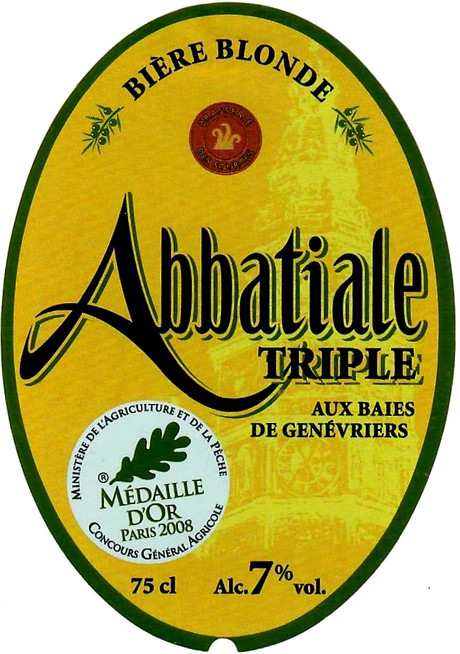 etiquette BRASSERIE DES SOURCES 36