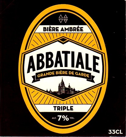 etiquette BRASSERIE DES SOURCES 38