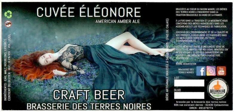 Etiquette BRASSERIE DES TERRES NOIRES 02