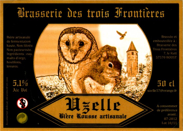 etiquette BRASSERIE DES TROIS FRONTIERES 02