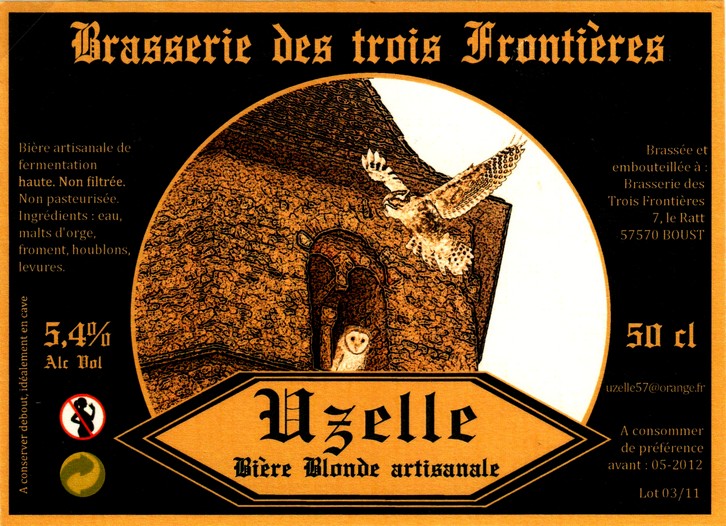 etiquette BRASSERIE DES TROIS FRONTIERES 03