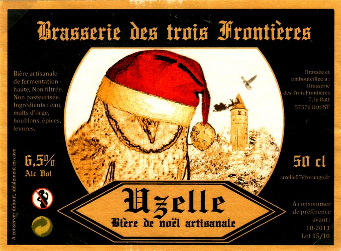 etiquette BRASSERIE DES TROIS FRONTIERES 10
