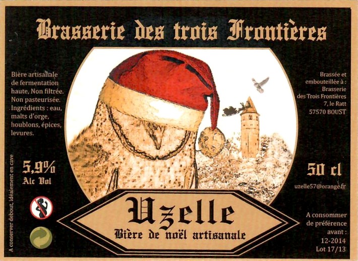 Etiquette BRASSERIE DES TROIS FONTAINES 18