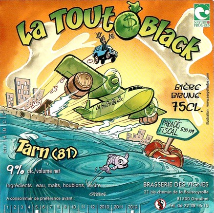 Etiquette BRASSERIE DES VIGNES 05