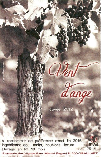 Etiquette BRASSERIE DES VIGNES 22