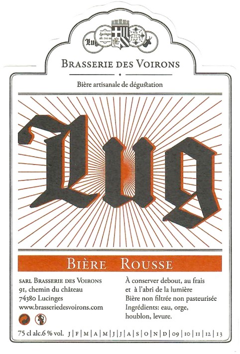 Etiquette BRASSERIE DES VOIRONS 03