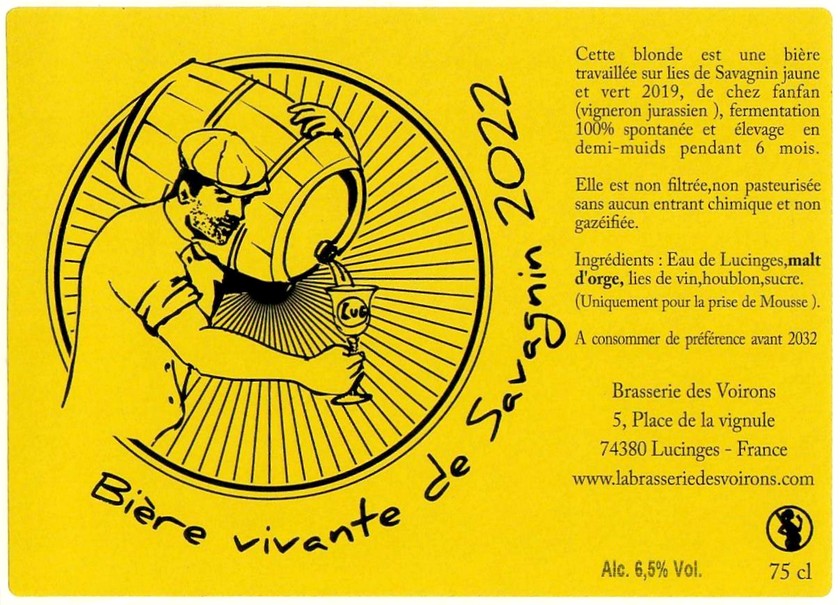 Etiquette BRASSERIE DES VOIRONS 18