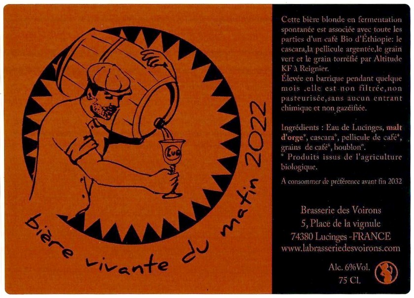 Etiquette BRASSERIE DES VOIRONS 19