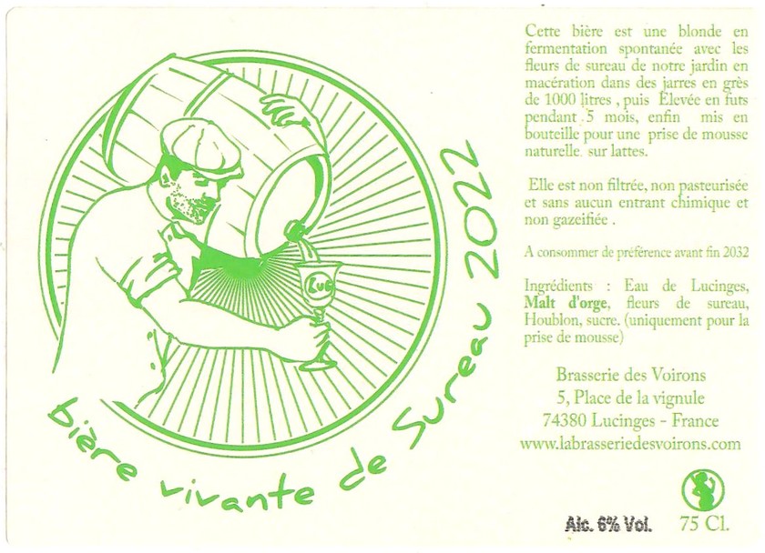 Etiquette BRASSERIE DES VOIRONS 24