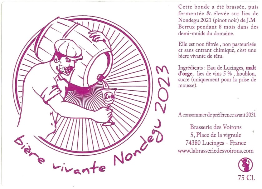 Etiquette BRASSERIE DES VOIRONS 27