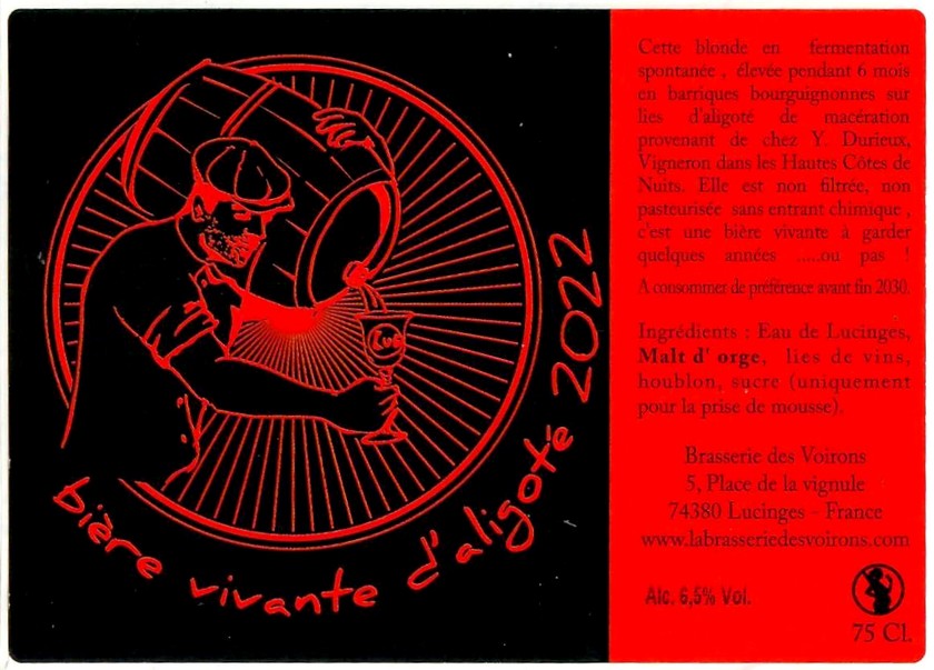 Etiquette BRASSERIE DES VOIRONS 29