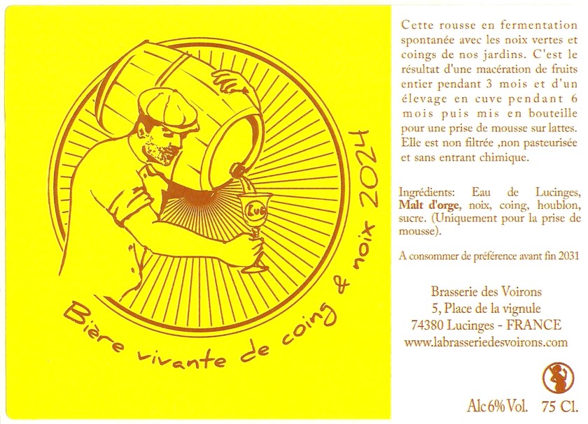 Etiquette BRASSERIE DES VOIRONS 31