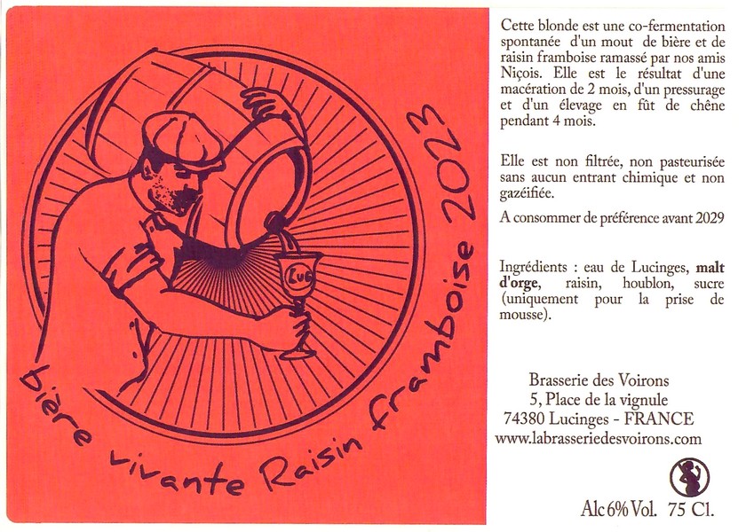 Etiquette BRASSERIE DES VOIRONS 34