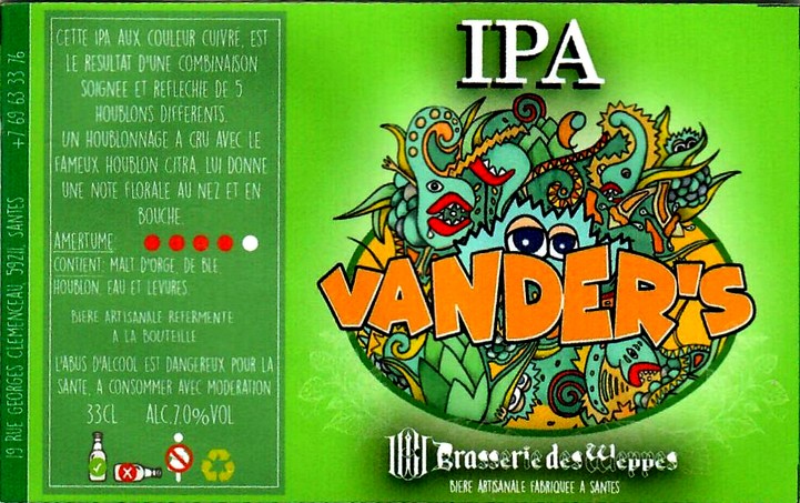 etiquette BRASSERIE DES WEPPES 02