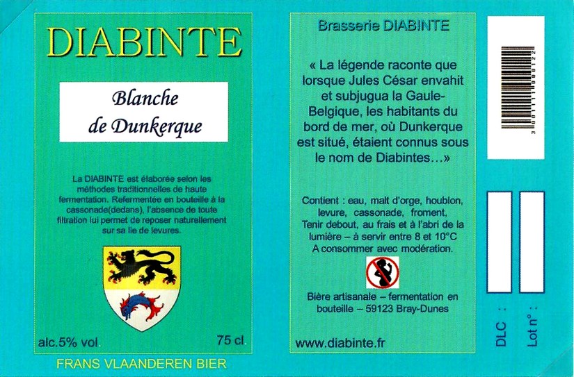 etiquette BRASSERIE DIABINTE 05