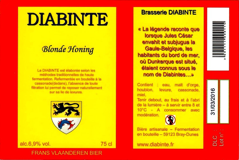 etiquette BRASSERIE DIABINTE 08
