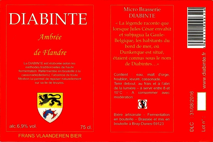 etiquette BRASSERIE DIABINTE 09