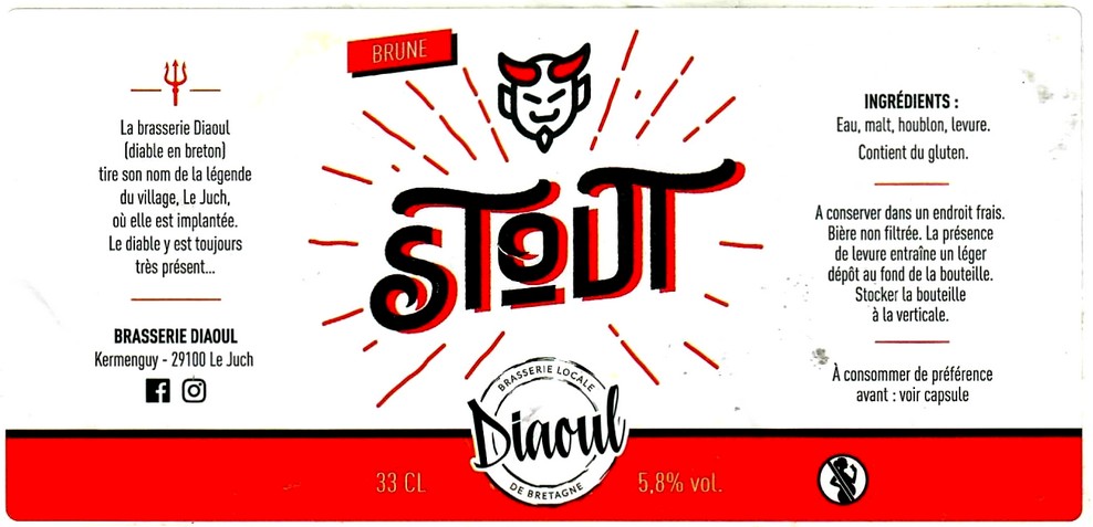 etiquette BRASSERIE DIAOUL 02