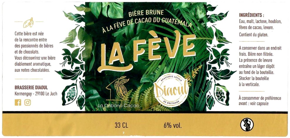 Etiquette BRASSERIE DIAOUL 05