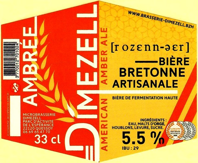 etiquette BRASSERIE DIMEZELL 10