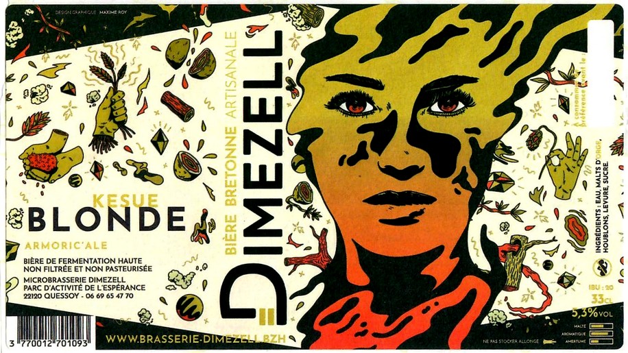 Etiquette BRASSERIE DIMEZELL 16