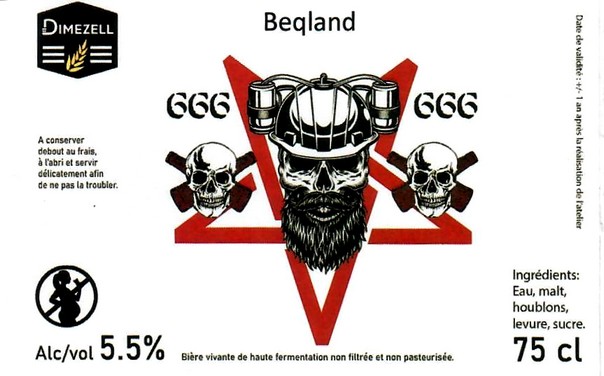 Etiquette BRASSERIE DIMEZELL 17