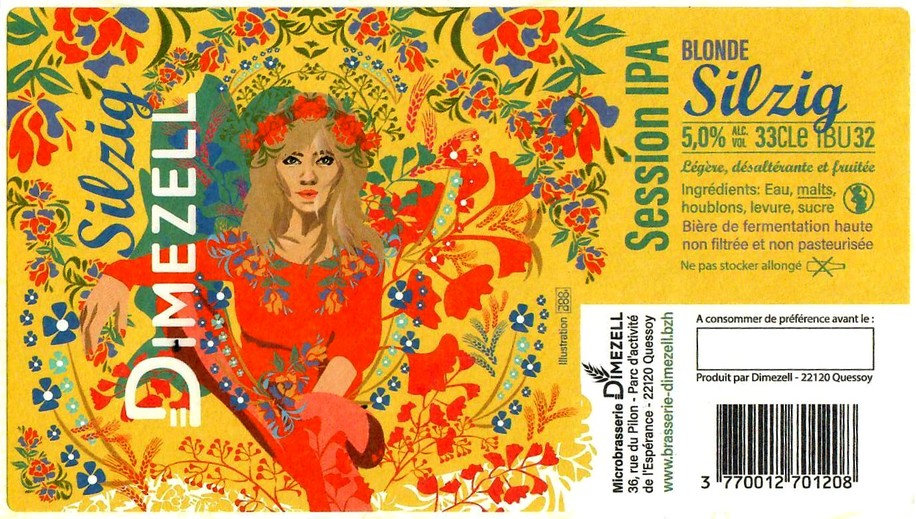 Etiquette BRASSERIE DIMEZELL 19