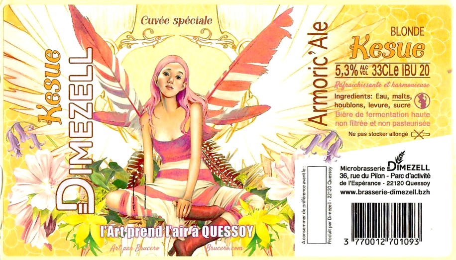 Etiquette BRASSERIE DIMEZELL 22