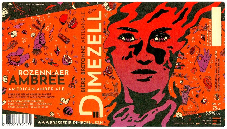 Etiquette BRASSERIE DIMEZELL 37