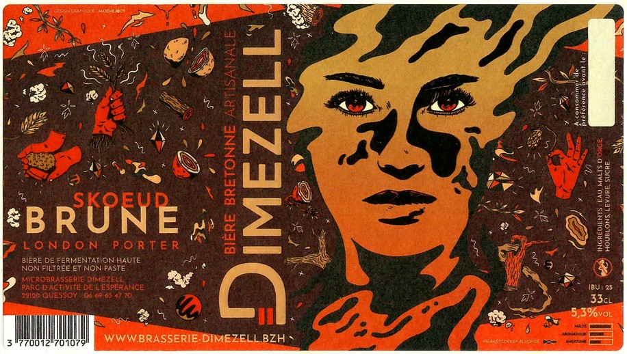 Etiquette BRASSERIE DIMEZELL 39