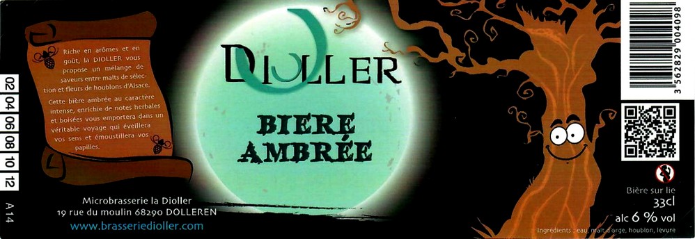 etiquette BRASSERIE DIOLLER 09