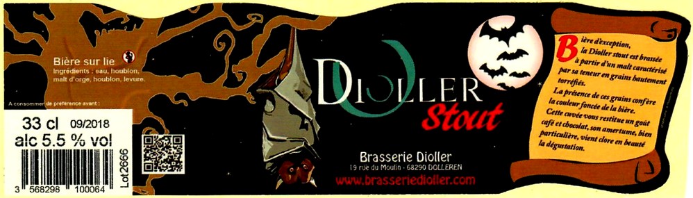 etiquette BRASSERIE DIOLLER 16