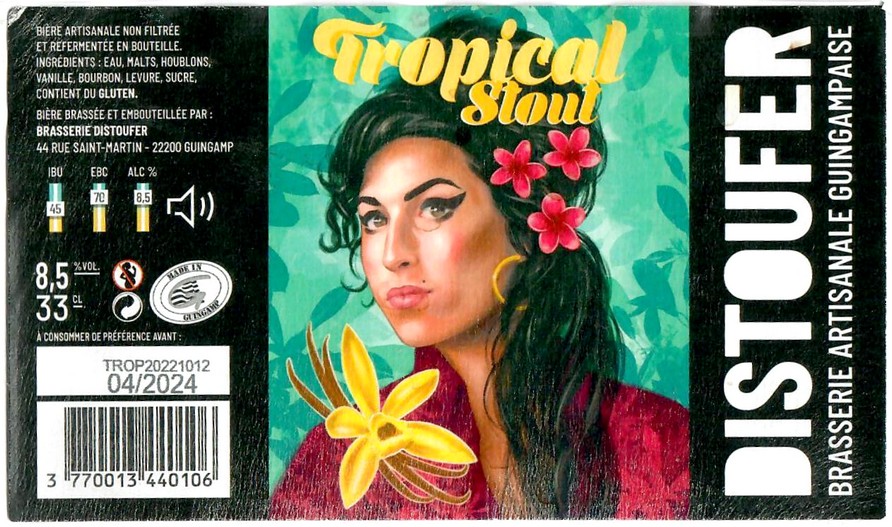 Etiquette BRASSERIE DISTOUFER 07