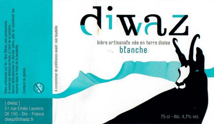Etiquette BRASSERIE DIWAZ 07