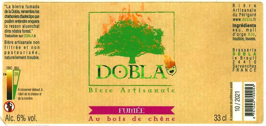 etiquette BRASSERIE DOBLA 07