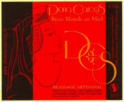 etiquette BRASSSERIE DONA CARCASS 07