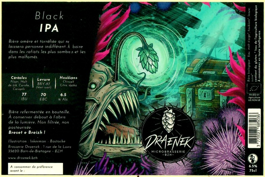 Etiquette BRASSERIE DRAENEK 03