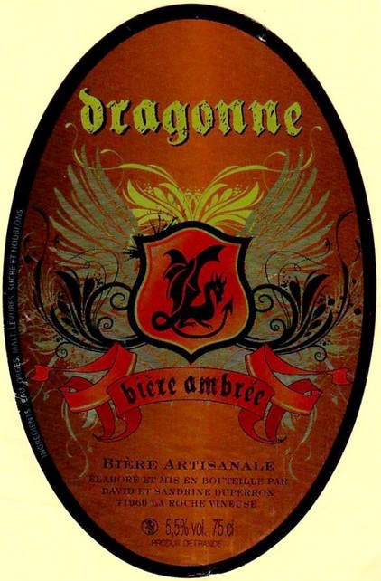 Etiquette BRASSERIE DRAGONNE 02