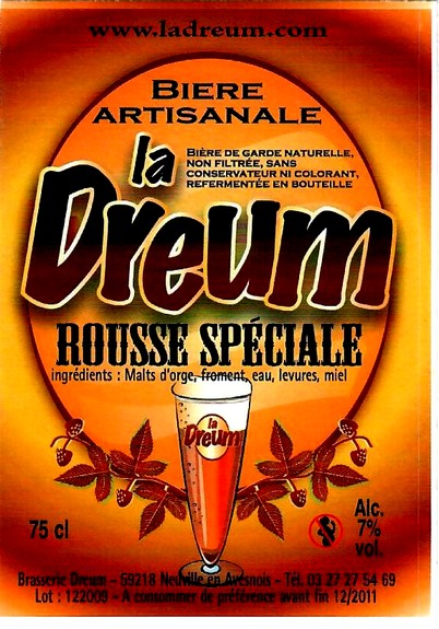 etiquette BRASSERIE DREUM 05