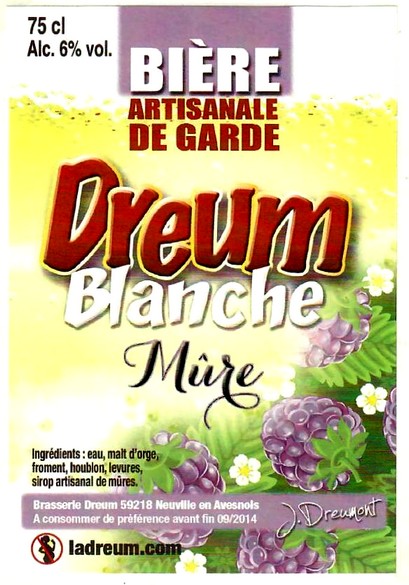 etiquette BRASSERIE DREUM 09