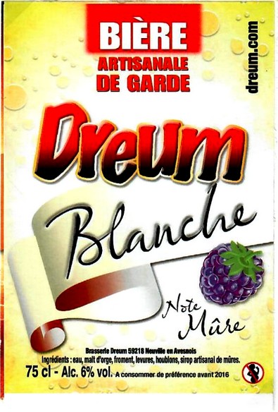 etiquette BRASSERIE DREUM 14