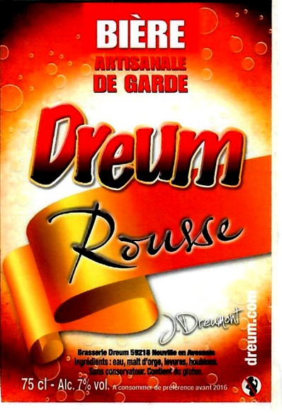 etiquette BRASSERIE DREUM 18
