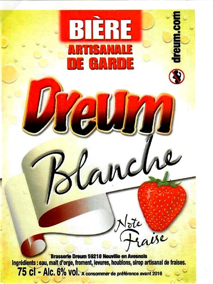 etiquette BRASSERIE DREUM 19