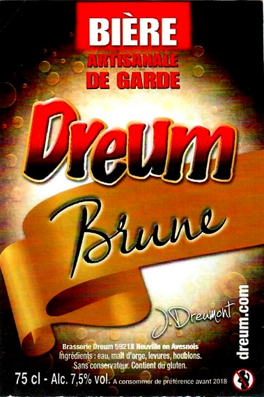 etiquette BRASSERIE DREUM 24