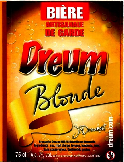 etiquette BRASSERIE DREUM 32