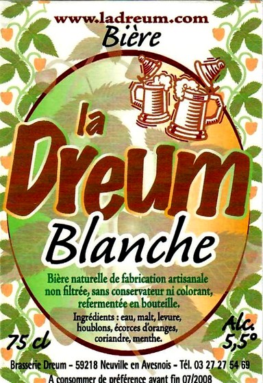 etiquette BRASSERIE DREUM 34