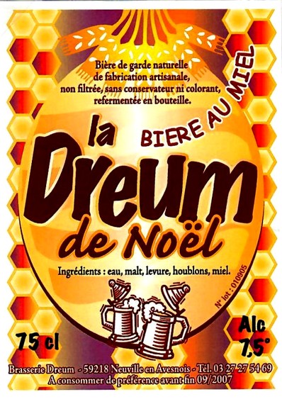 etiquette BRASSERIE DREUM 41