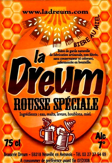 etiquette BRASSERIE DREUM 43