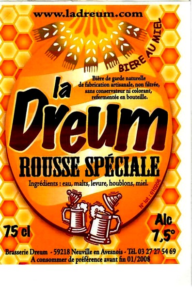 etiquette BRASSERIE DREUM 44