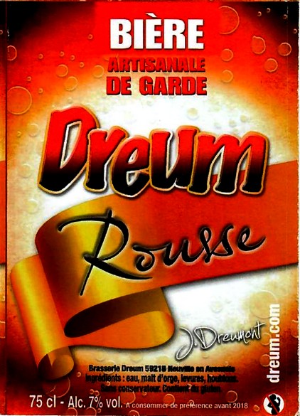 etiquette BRASSERIE DREUM 51